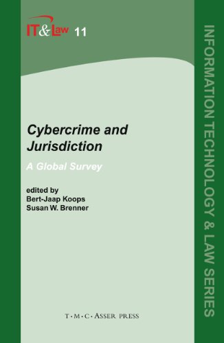 Beispielbild fr Cybercrime and Jurisdiction: A global survey (Information Technology and Law Series, 11) zum Verkauf von PAPER CAVALIER US