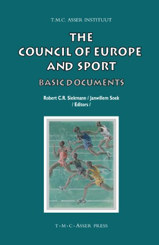 Stock image for The Council of Europe and Sport: Basic Documents (ASSER International Sports Law Series) for sale by Katsumi-san Co.