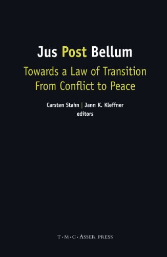 Jus Post Bellum. Towards a Law of Transition From Conflict to Peace.