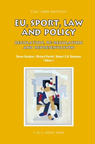 Beispielbild fr EU, sport, law and policy : regulation, re-regulation and representation. zum Verkauf von Kloof Booksellers & Scientia Verlag