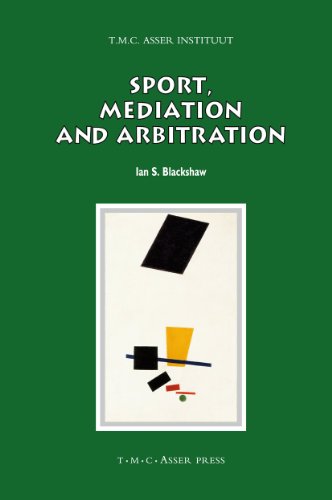 Stock image for Sport, Mediation and Arbitration (ASSER International Sports Law Series) for sale by AwesomeBooks