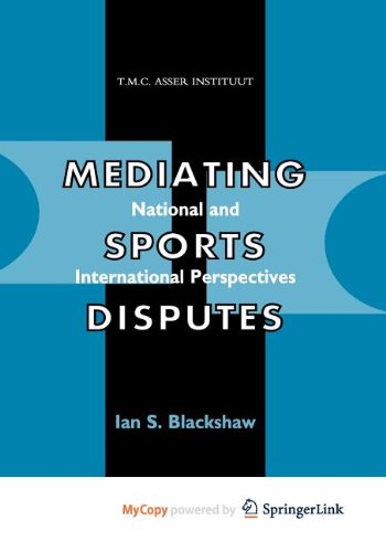 9789067045360: Mediating Sports Disputes: National and International Perspectives