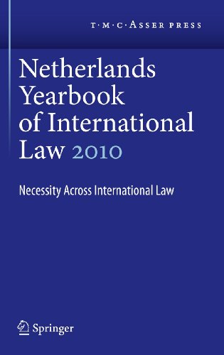 9789067048347: Netherlands Yearbook of International Law Volume 41, 2010: Necessity Across International Law (Netherlands Yearbook of International Law, 41)