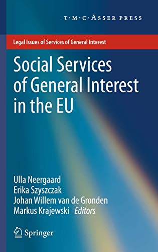 9789067048750: Social Services of General Interest in the EU (Legal Issues of Services of General Interest)