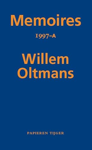 Beispielbild fr Memoires 1997-A (Memoires Willem Oltmans, 65) zum Verkauf von Buchpark