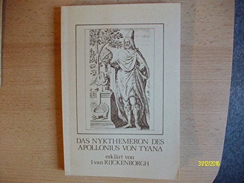 Stock image for Das Nykthemeron des Apollonius von Tyana -Language: german for sale by GreatBookPrices