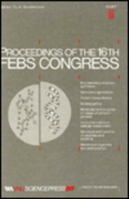 Imagen de archivo de Proceedings of the 16th FEBS Congress. Part B: Moscow, 1984 a la venta por Zubal-Books, Since 1961