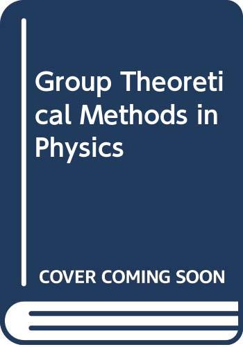 Imagen de archivo de Group Theoretical Methods in Physics: Proceedings of the Third Yurmala Seminar (2 Volumes) (Vols 1&2) a la venta por Basi6 International
