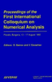 Beispielbild fr Proceedings of the First International Colloquium on Numerical Analysis zum Verkauf von Basi6 International