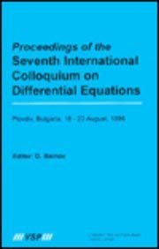 Stock image for Proceedings of the Seventh International Colloquium on Different for sale by Books Puddle