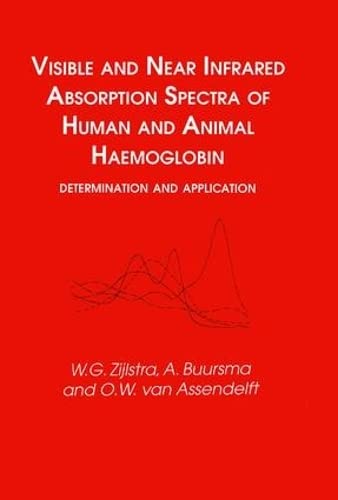 Imagen de archivo de Visible and Near Infrared Absorption Spectra of Human and Animal Haemoglobin determination and application a la venta por Chiron Media