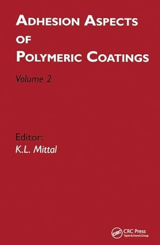 Beispielbild fr Adhesion Aspects of Polymeric Coatings (Volume 2) zum Verkauf von Anybook.com