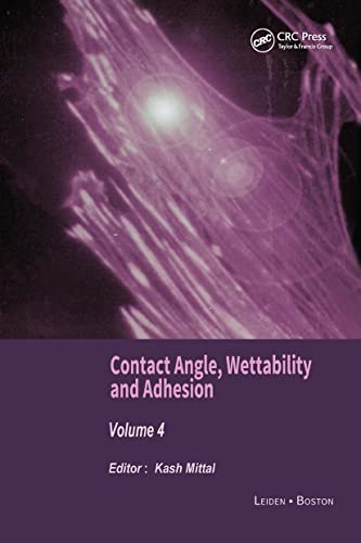 Stock image for Contact Angle, Wettability and Adhesion for sale by Books Puddle