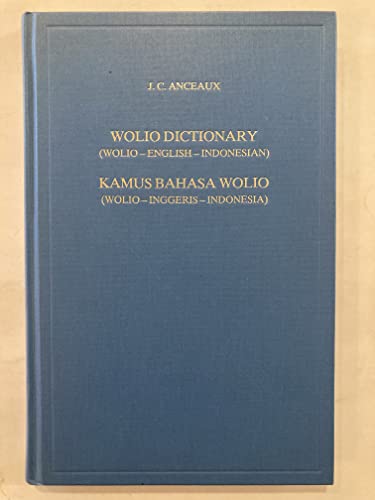 9789067652148: Wolio Dictionary (Wolio-English-Indonesian) / Kamus Bahasa Wolio (Wolio-Inggeris-Indonesia)