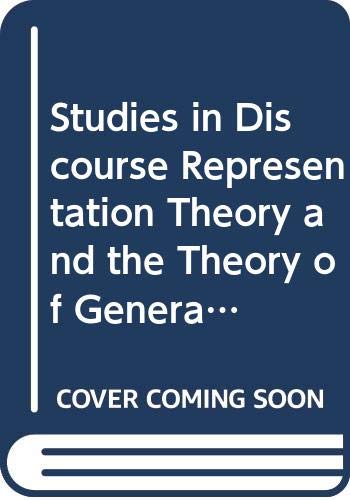 Beispielbild fr Studies in Discourse Representation Theory and the Theory of Generalized Quantifiers (Volume 8) zum Verkauf von Anybook.com