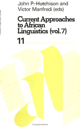 Stock image for Current Approaches to African Linguistics for sale by Leaf and Stone Books