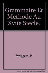 9789068310214: Grammaire et mthode au XVIIe sicle