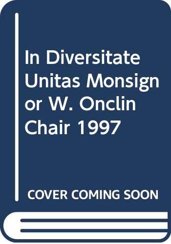 Stock image for In Diversitate Unitas for sale by ISD LLC