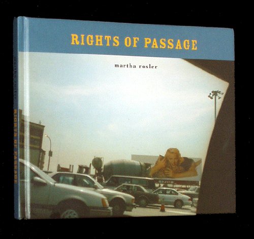 Rights of Passage (9789069170022) by Vidler, Anthony; Alberro, Alexander