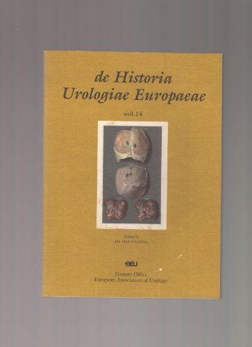 Stock image for De Historia Urologiae Europaeae. Vol. 14 for sale by Buchpark