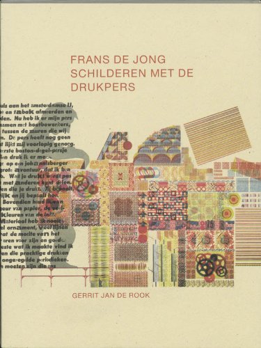 9789070386535: Frans de Jong: schilderen met de drukpers