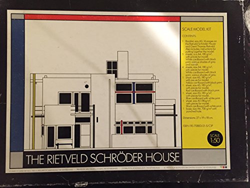 Imagen de archivo de Rietveld Schroder House: paper model kit / Rietveld Schroder Huis: bouwplaat a la venta por Lee Madden, Book Dealer