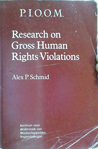 Imagen de archivo de Research on gross human rights violations. A programme. a la venta por Kloof Booksellers & Scientia Verlag