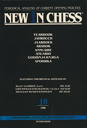 Beispielbild fr NEW IN CHESS YEARBOOK 10: 1988. zum Verkauf von Cambridge Rare Books