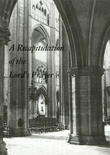 Beispielbild fr A Recapitulation of the Lord's Prayer zum Verkauf von ThriftBooks-Dallas