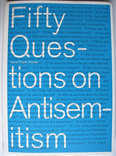 Beispielbild fr Fifty Questions on Anti Semitism zum Verkauf von Dave Wilhelm Books