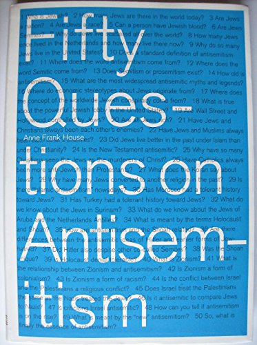 Imagen de archivo de Fifty Questions on Anti Semitism a la venta por Dave Wilhelm Books