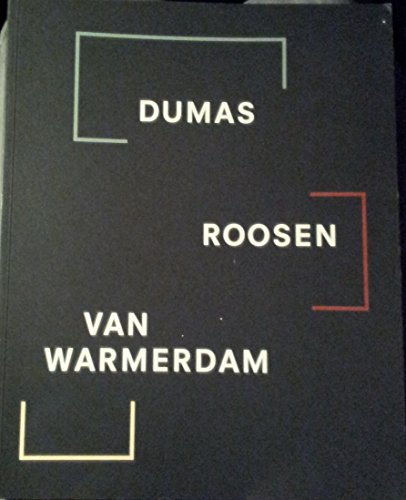 Beispielbild fr Dumas, Roosen, Van Warmerdam: XLVI Biennalle Di Venezia, Dutch Pavilion zum Verkauf von Zubal-Books, Since 1961