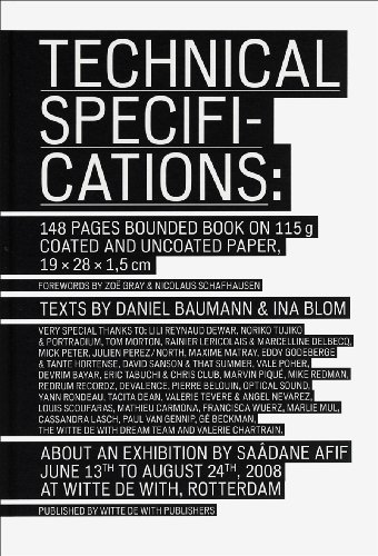 SaÃ¢dane Afif: Technical Specifications (9789073362840) by [???]