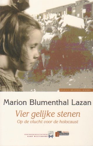 Imagen de archivo de Vier gelijke stenen: op de vlucht voor de holocaust a la venta por Ammareal