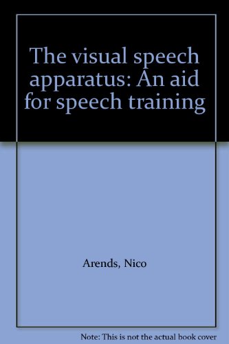 Stock image for The Visual Speech Apparatus. Aan aid for speech training. for sale by Emile Kerssemakers ILAB