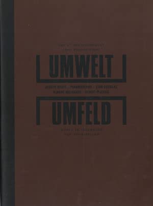 Imagen de archivo de Art et environnement, cinq propositions/Kunst en leefmilieu, vijf voorstellen, : Joseph Beuys, Panamarenko, Stan Douglas, Bjarne Melgaard, Benot Platus. a la venta por AUSONE