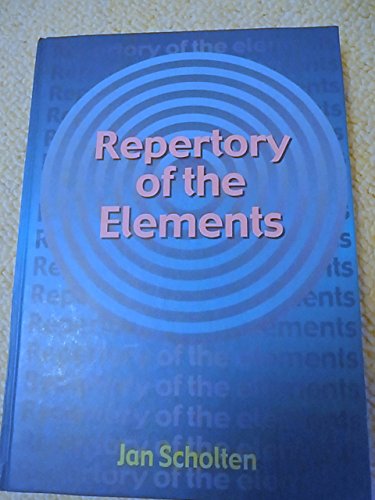 9789074817158: Repertory of the Elements