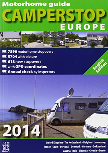 Stock image for Motorhome Guide Camperstop in Europe (16 Countries) GPS: FACILE.CAMP.ENG (Camperstop Europe: motorhomeguide) for sale by WorldofBooks