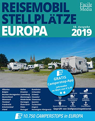 Beispielbild fr Reisemobilstellpltze Europa 2019 zum Verkauf von medimops