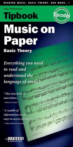 Beispielbild fr Tipbook - Music on Paper: Basic Theory zum Verkauf von Wonder Book