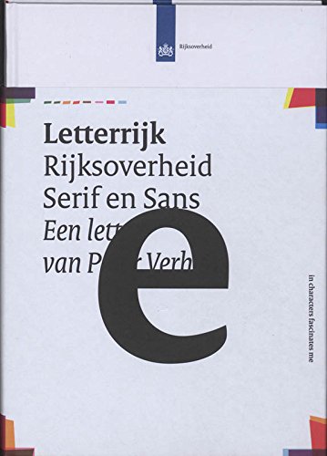 Imagen de archivo de Letterrijk: Rijksoverheid Serif en Sans a la venta por medimops