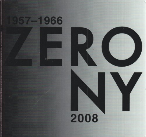 Stock image for Zero NY 1957-1966: 2008 for sale by Argosy Book Store, ABAA, ILAB