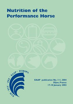 Stock image for Nutrition Of The Performance Horse for sale by Books Puddle