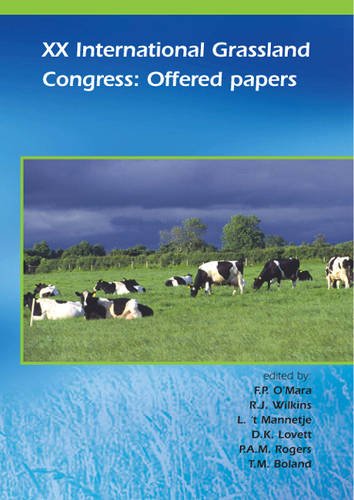Imagen de archivo de XX International Grassland Conference: Offered Papers : Offered Papers a la venta por Better World Books: West