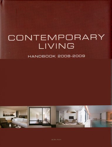 9789077213674: Contemporary Living Handbook 2008-2009/Maisons Contemporaines Manuel 2008-2009/Eigentids Wonen Handbook 2008-2009