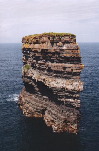 Dun Briste, Downpatrick Head with lambda print