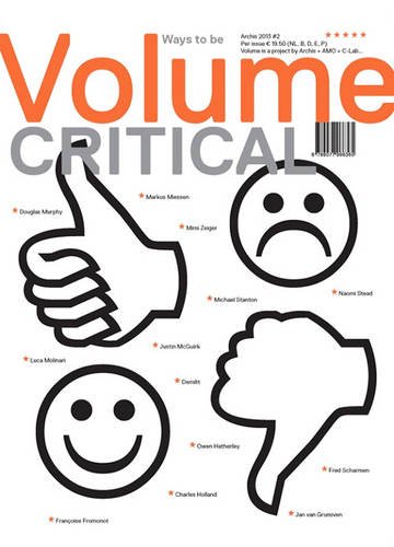 Beispielbild fr Volume 36 - Ways to be Critical - Summer 2013 zum Verkauf von Art Data