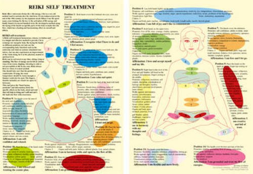 Beispielbild fr Reiki Self Treatments -- A4 zum Verkauf von PBShop.store US