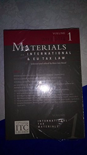 Stock image for Materials on International and E. U. Tax Law (Volume 2) for sale by Anybook.com