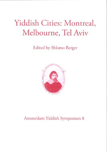 9789081586092: Yiddish Cities: Montreal, Melbourne, Tel Aviv